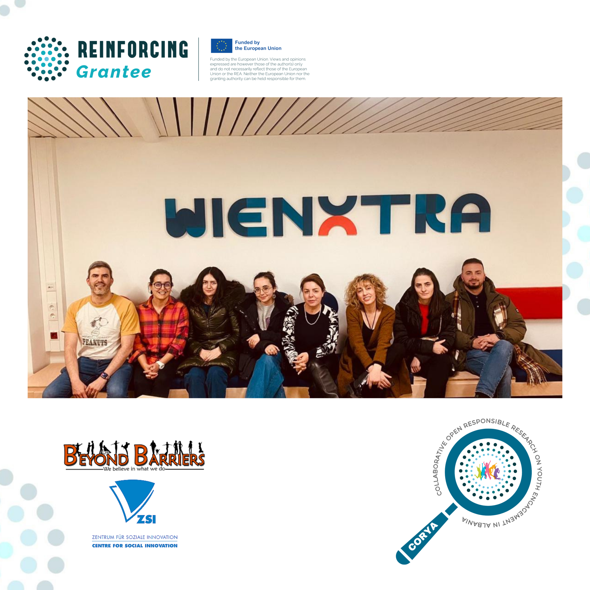 Corya CORYA: Study Visit at Wienxtra Vienna - Beyond Barriers